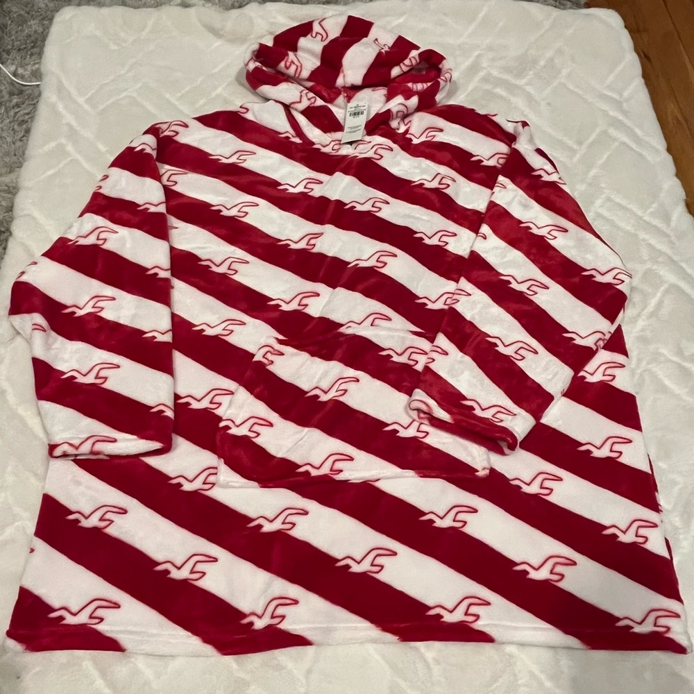 NWT - Hollister Women's/Teen EXTREMELY soft Lounge Hoodie Velvety soft! One Size - Picture 6 of 7